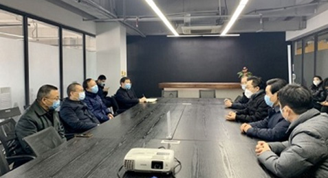 西湖區(qū)委書記高國飛、企業(yè)復(fù)工防疫工作組一行蒞臨博采網(wǎng)絡(luò)
