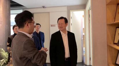 杭州市副市長謝雙成一行蒞臨博采網(wǎng)絡(luò)考察調(diào)研
